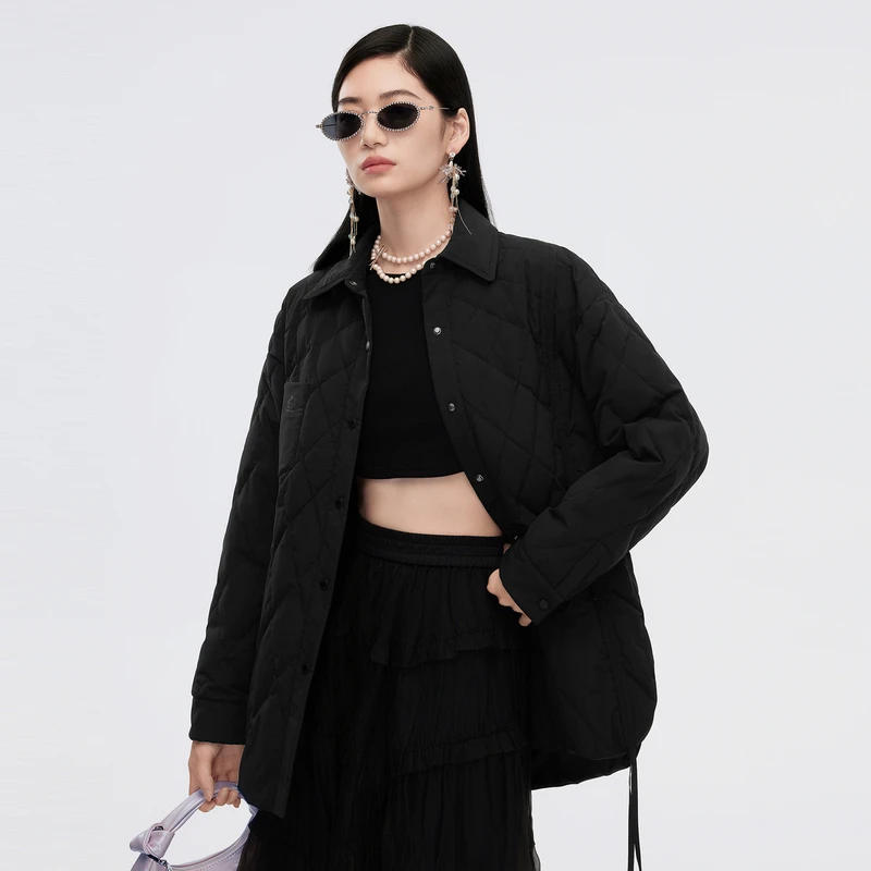 【好羽绒】波司登秋季新款女中款新一代轻薄羽羽绒服时尚B40133614