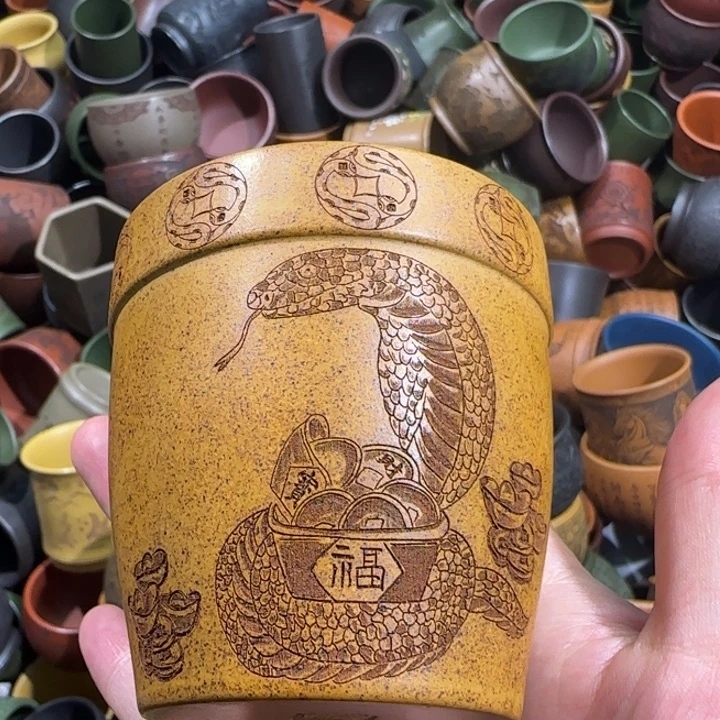 茶杯紫砂全手工紫砂