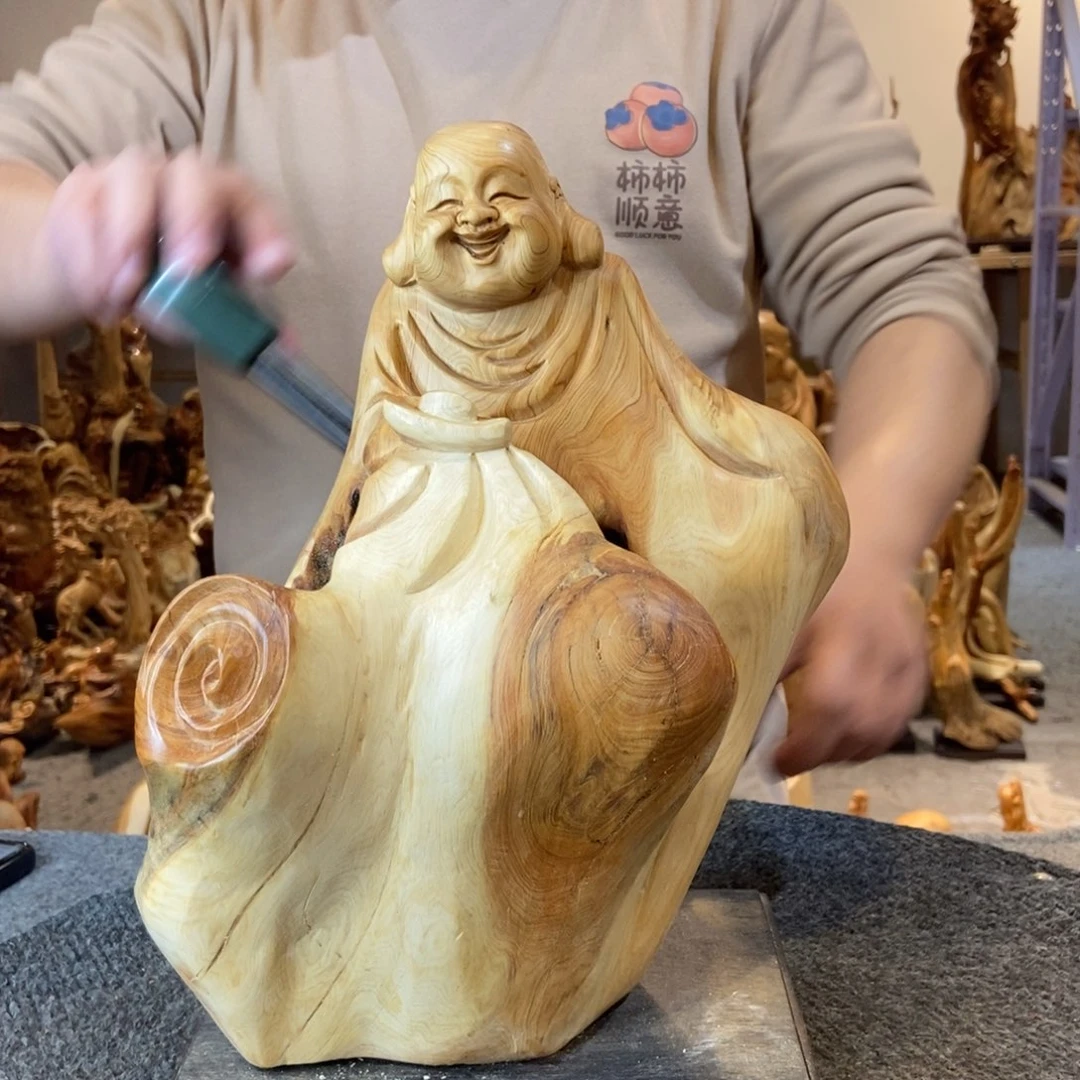 柏木（崖柏）太行崖柏根雕摆件