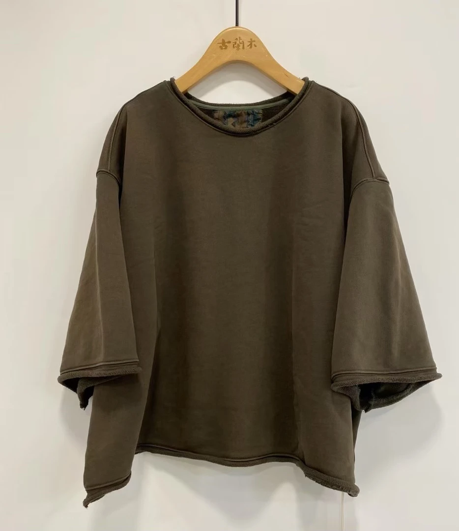 古兰木针织棉套头卫衣