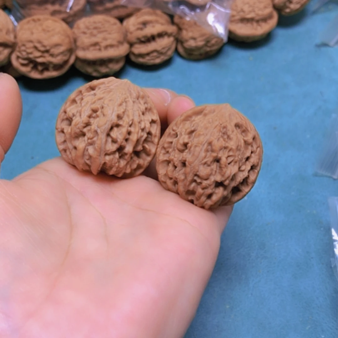 【闪购商品】把件核桃35皇冠狮子头修尖出油