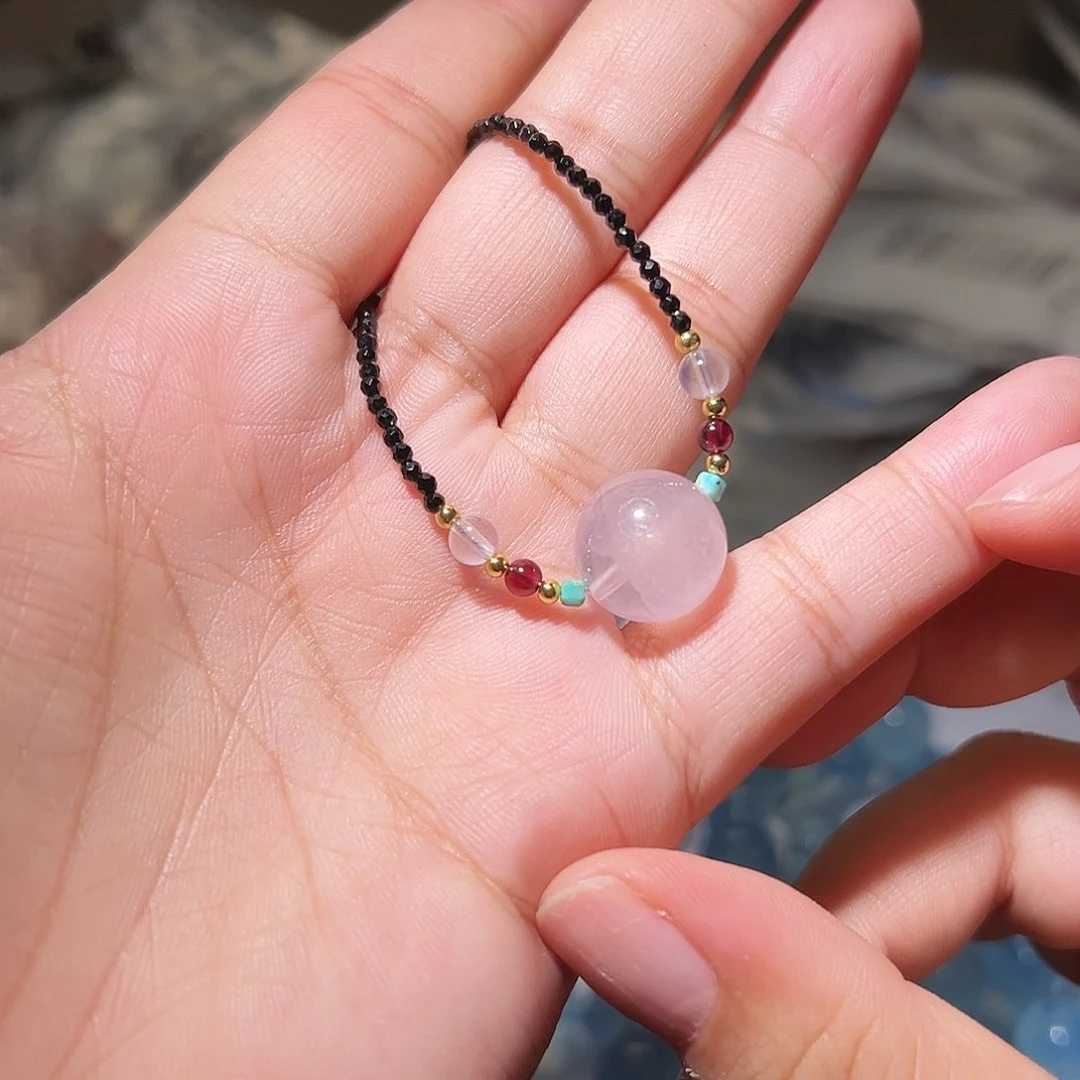水晶手链未镶嵌锁骨链
