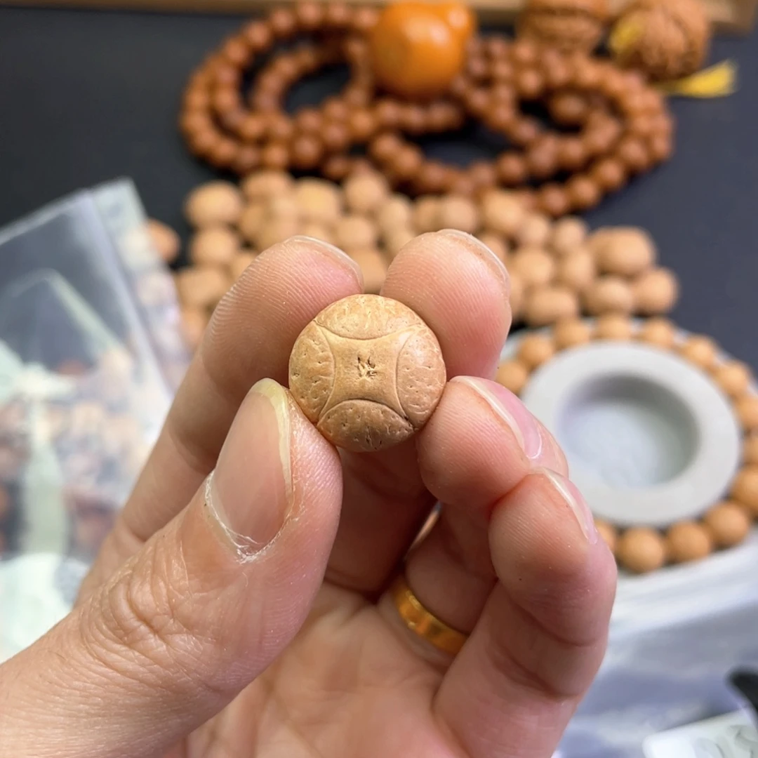 凤眼菩提手串随**心麒麟眼三通一颗k5D15