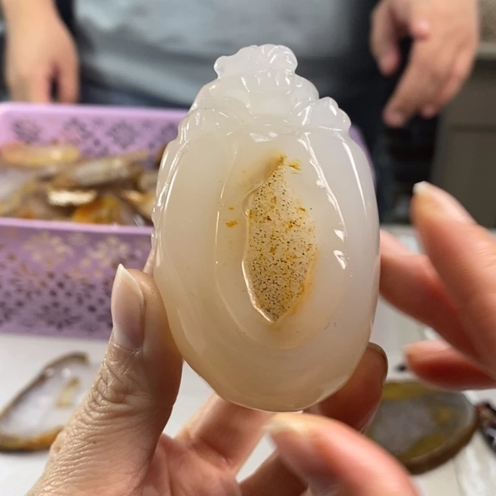 玛瑙/玉髓吊坠(不含链)未镶嵌
