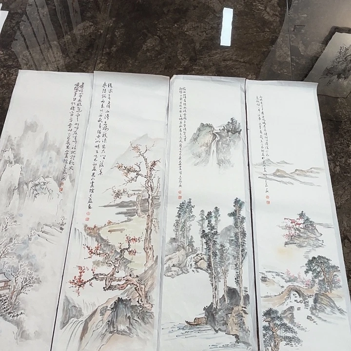 春***景国画秦志磊国画100/25