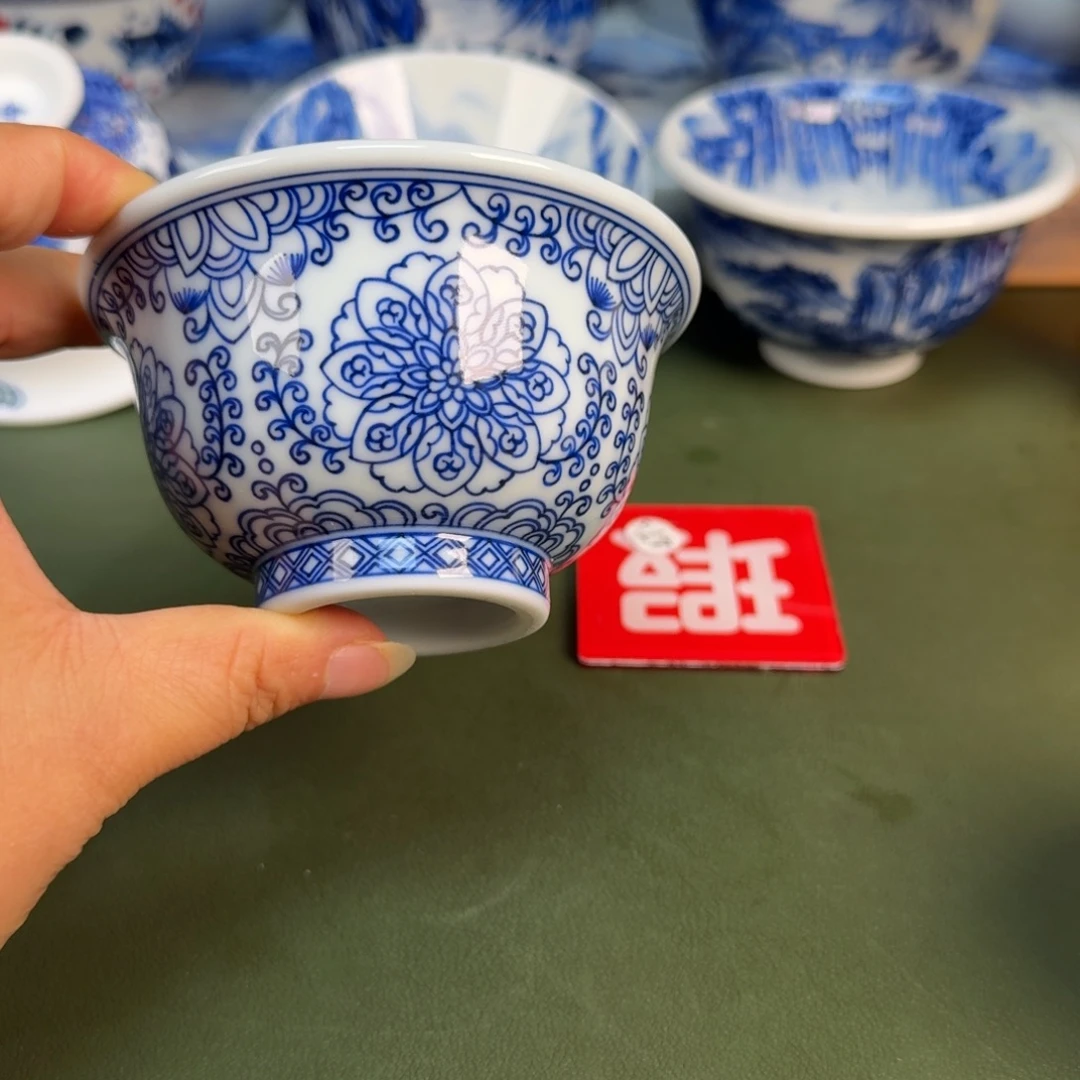 陶景德镇纯手绘茶具圆圆269