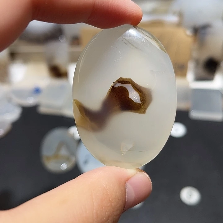 未镶嵌发饰玛瑙/玉髓