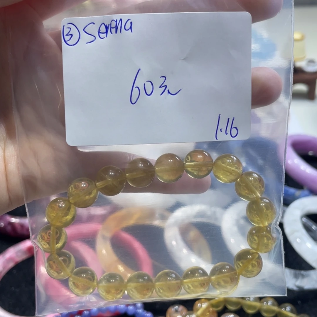 水晶手链未镶嵌手串