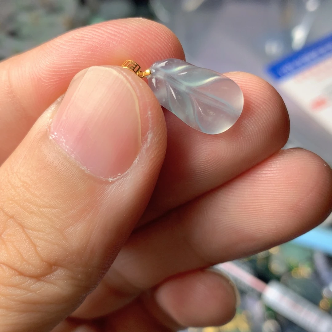 【闪购商品】翡翠18K金镶嵌颈饰翡翠