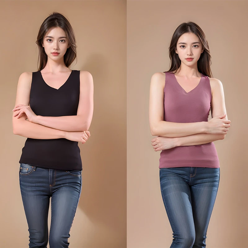 飞亚达飞亚达男士女士保暖背心羊毛加厚保暖背心