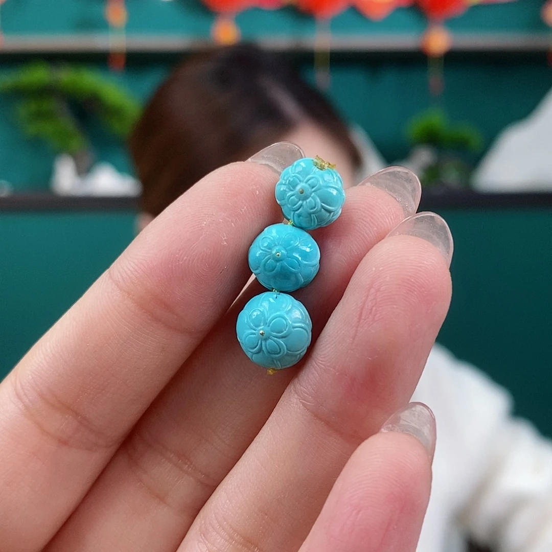 绿松石珠宝奇石未镶嵌