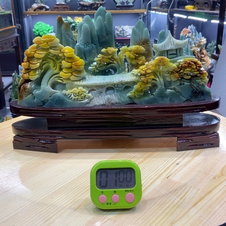 理***解玉家居摆件玄关摆件