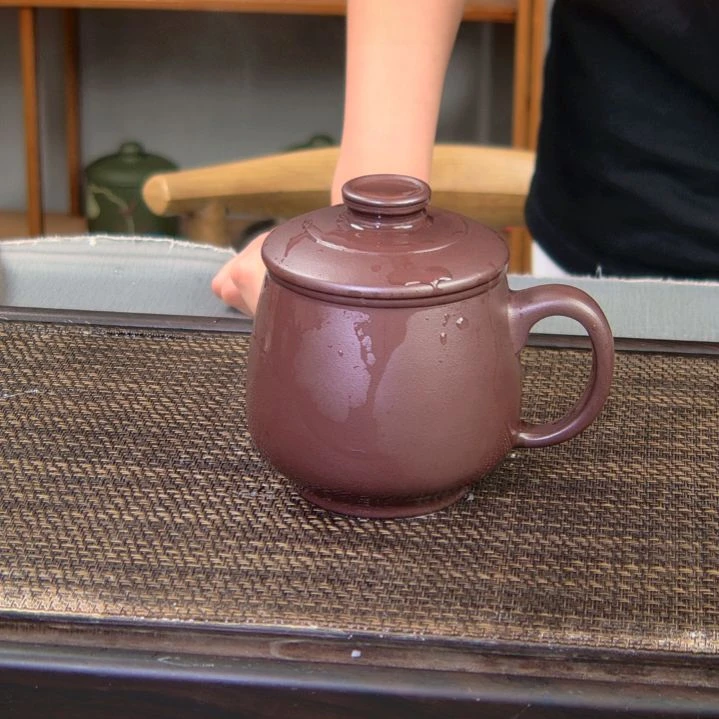 茶杯紫砂高货放漏