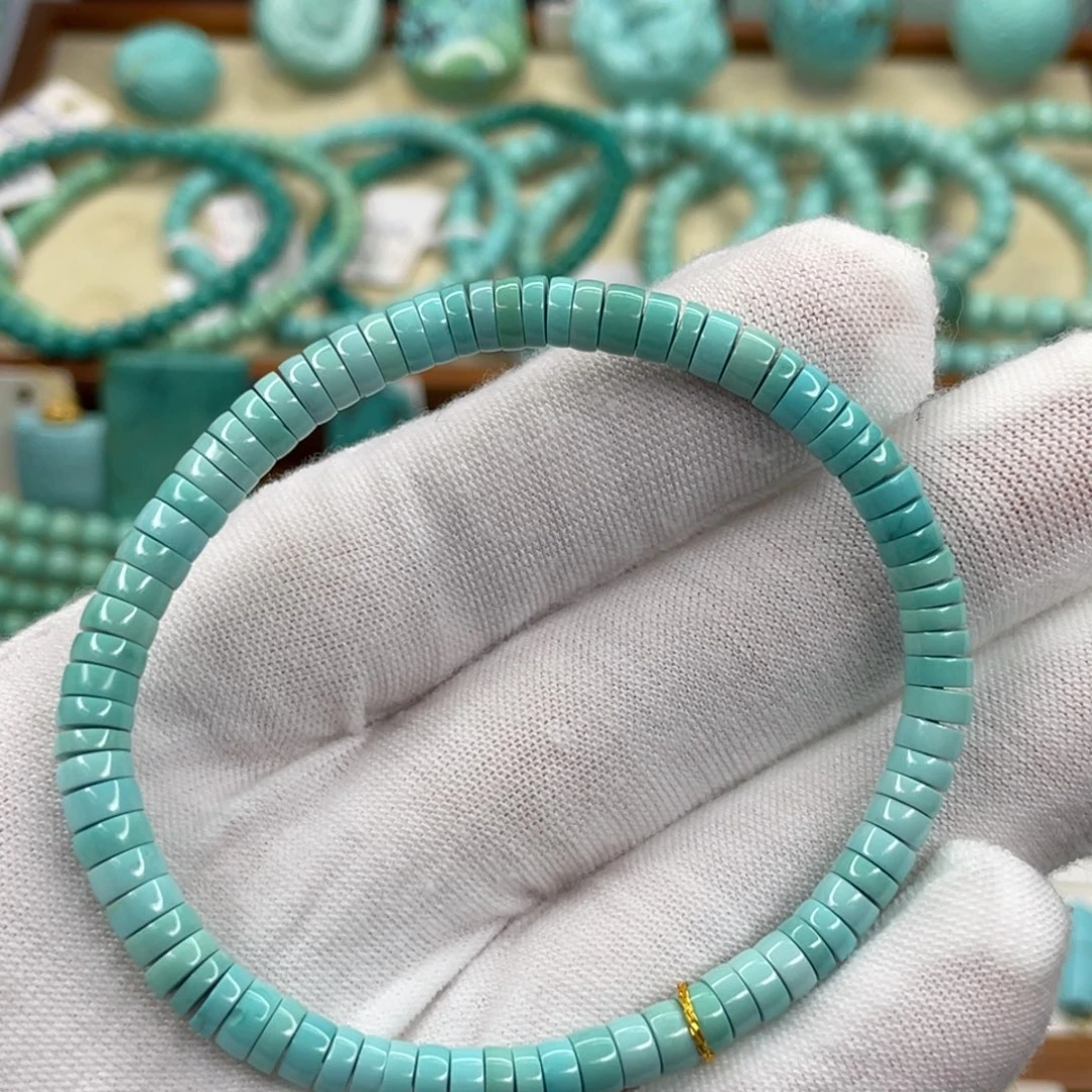 绿松石未镶嵌挂件