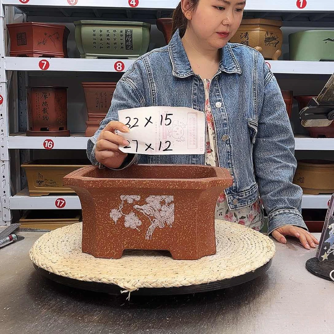 紫砂花盆紫砂花盆