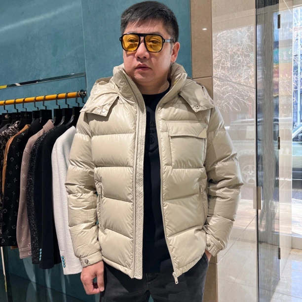 【断码甩】男士鸭毛毛外套很抗冻