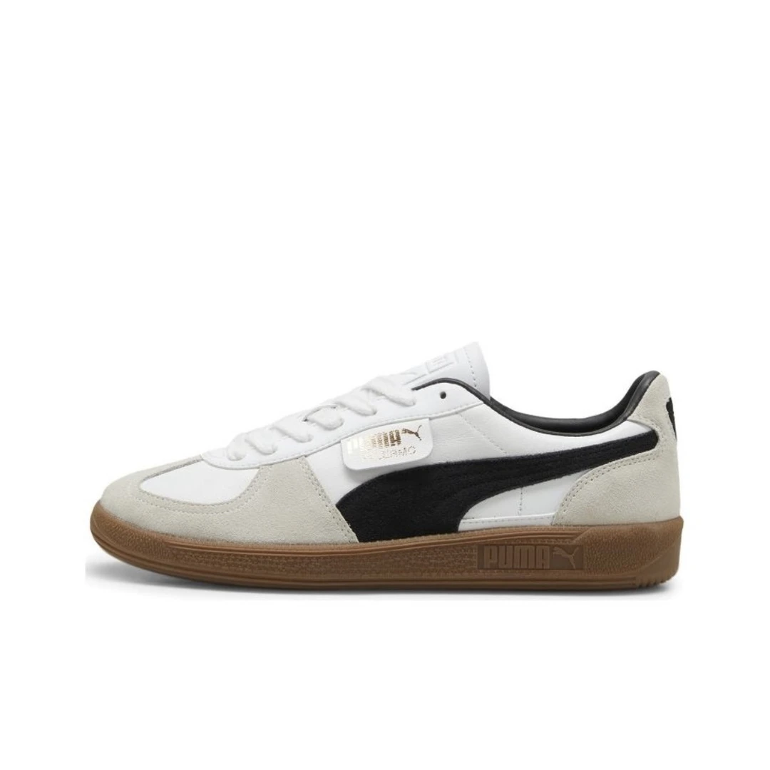 PUMA/彪马 Palermo百搭舒适轻便休闲低帮板鞋男女同款白灰黑 配盒