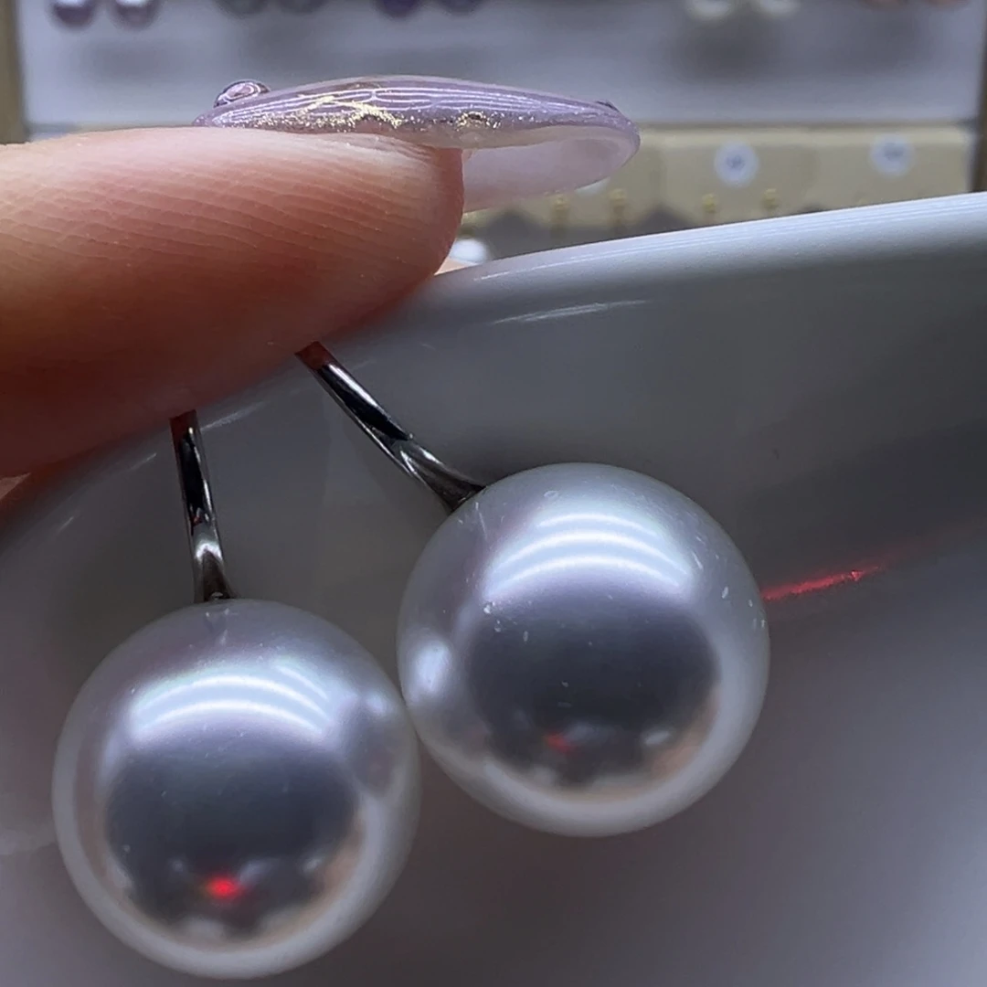 未镶嵌耳饰淡水珍珠