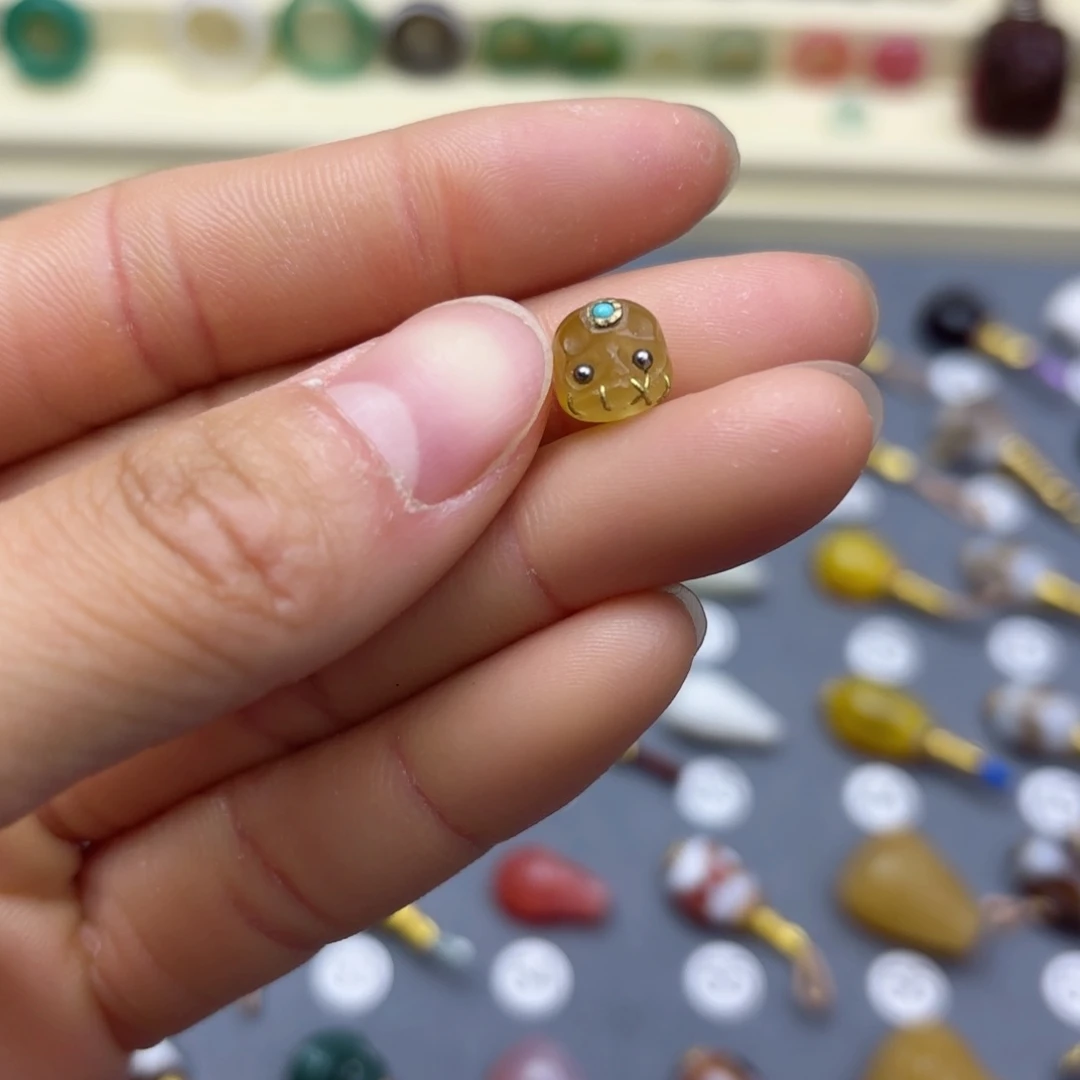 玛瑙/玉髓隔珠未镶嵌