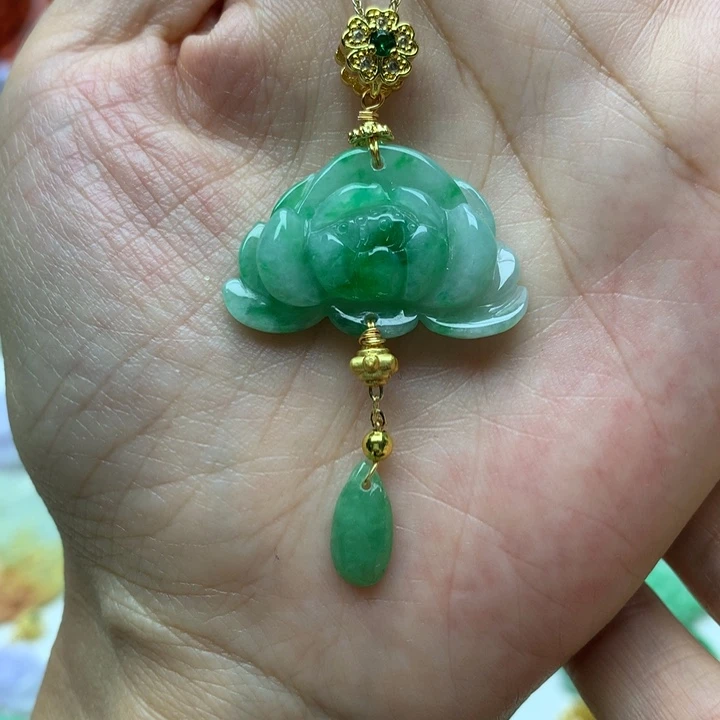 颈饰未镶嵌翡翠翡翠