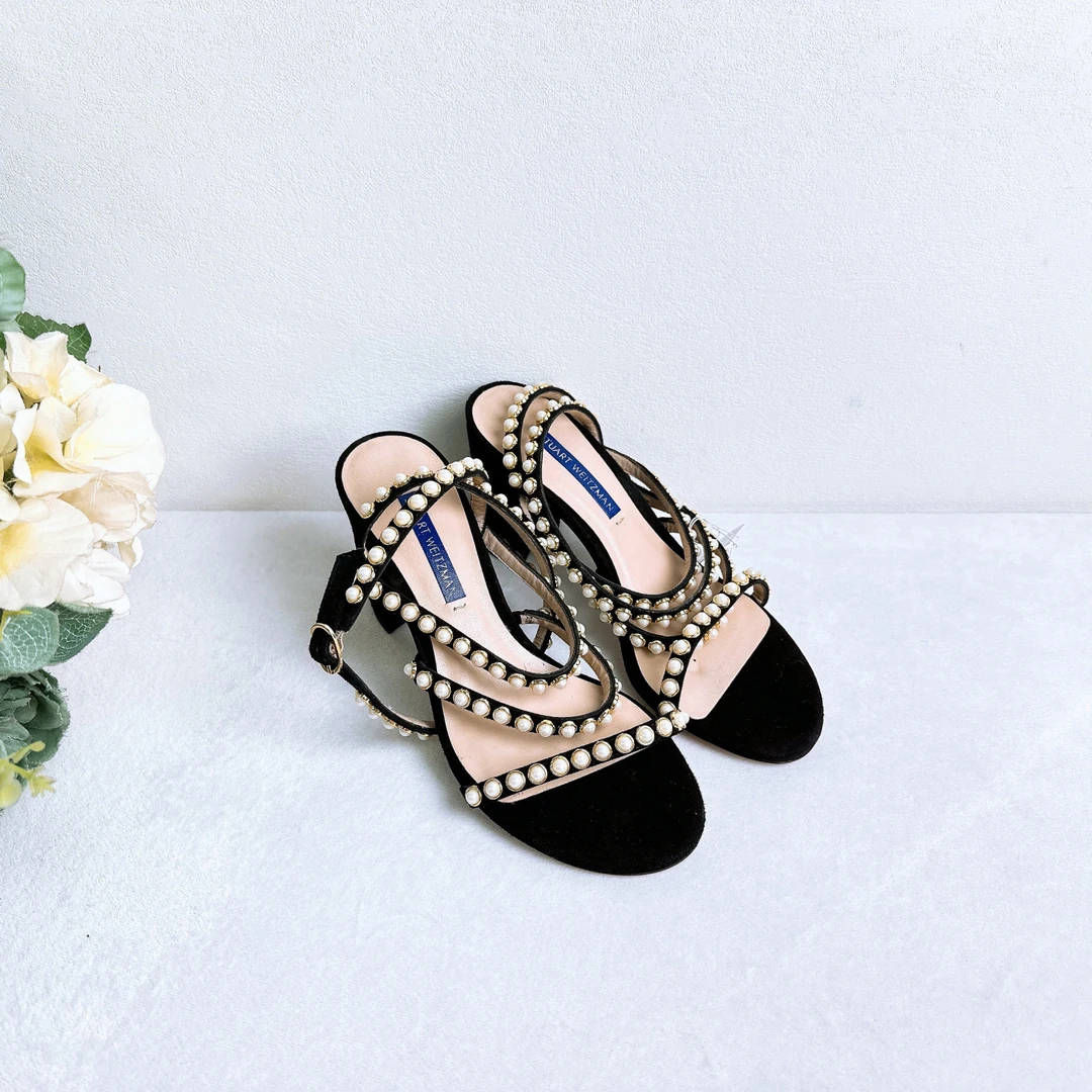 95新 StuartWeitzman 高跟鞋/36码/Xspa5224