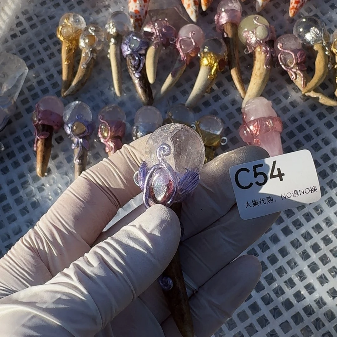 疯***颠未镶嵌颈饰紫晶54