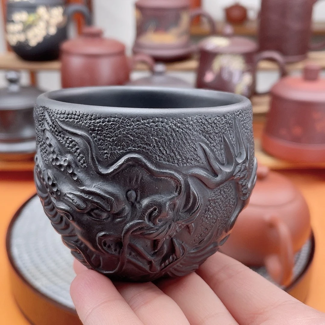 茶杯紫砂高档紫砂茶具套装