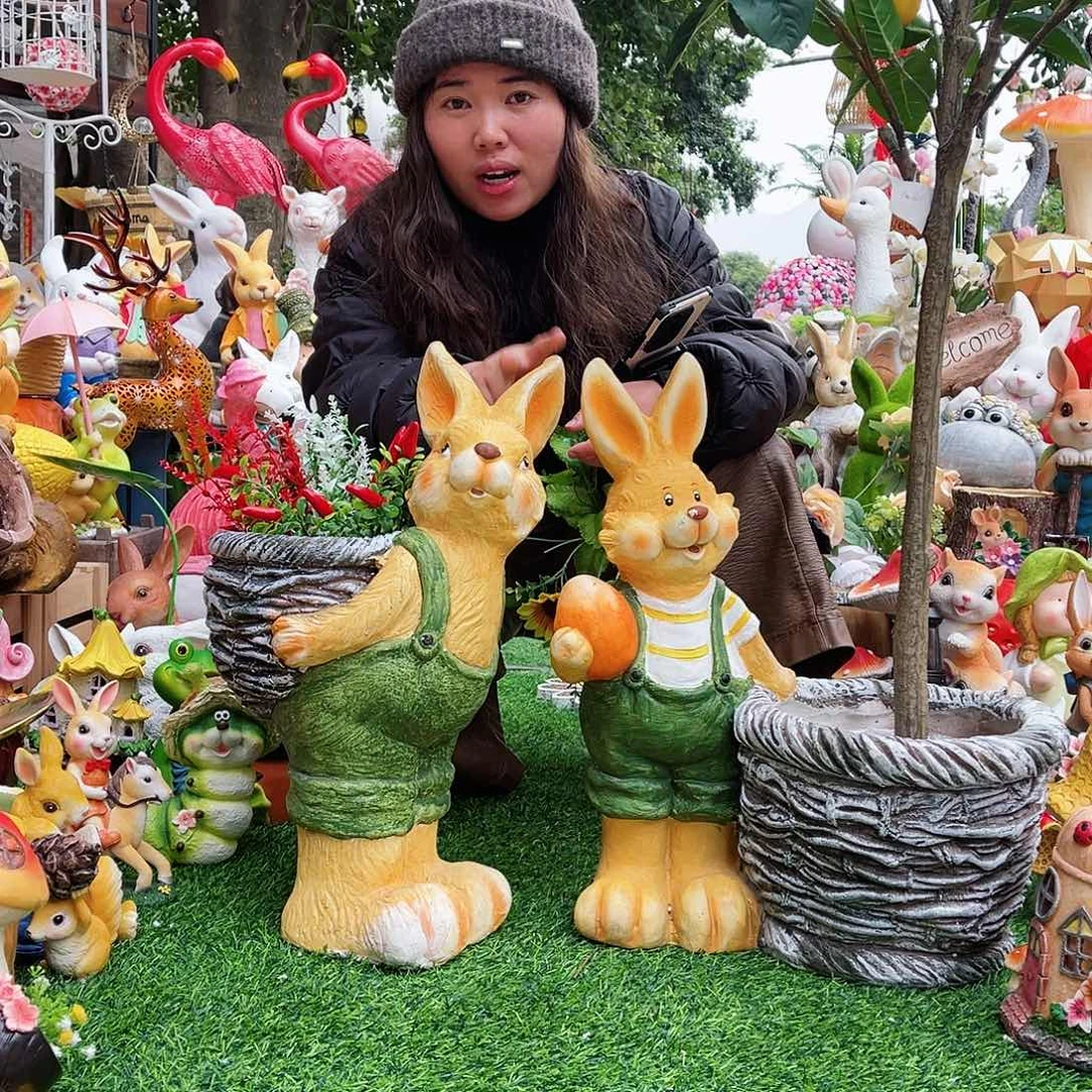 【闪购商品】无铅玻璃花园摆件&002&