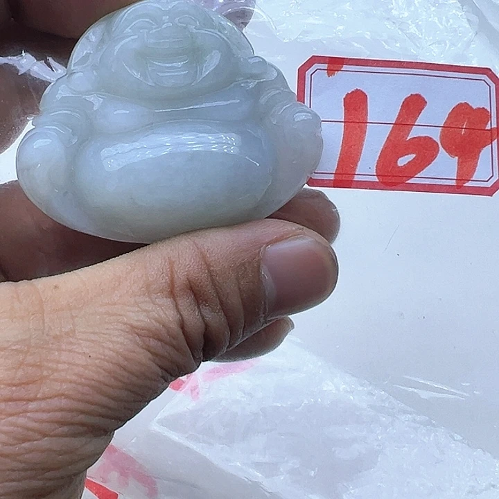 翡翠颈饰未镶嵌天然缅甸翡翠吊坠