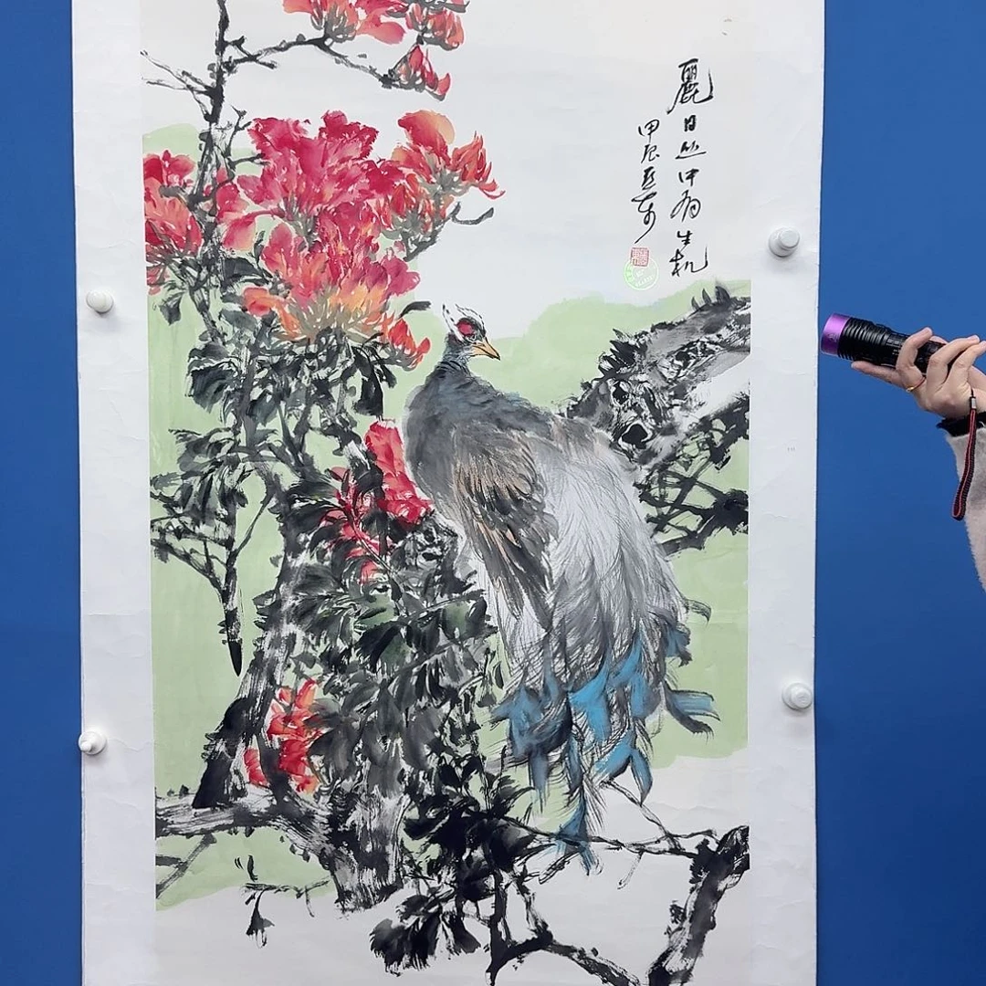 国画多次参加国内外大型