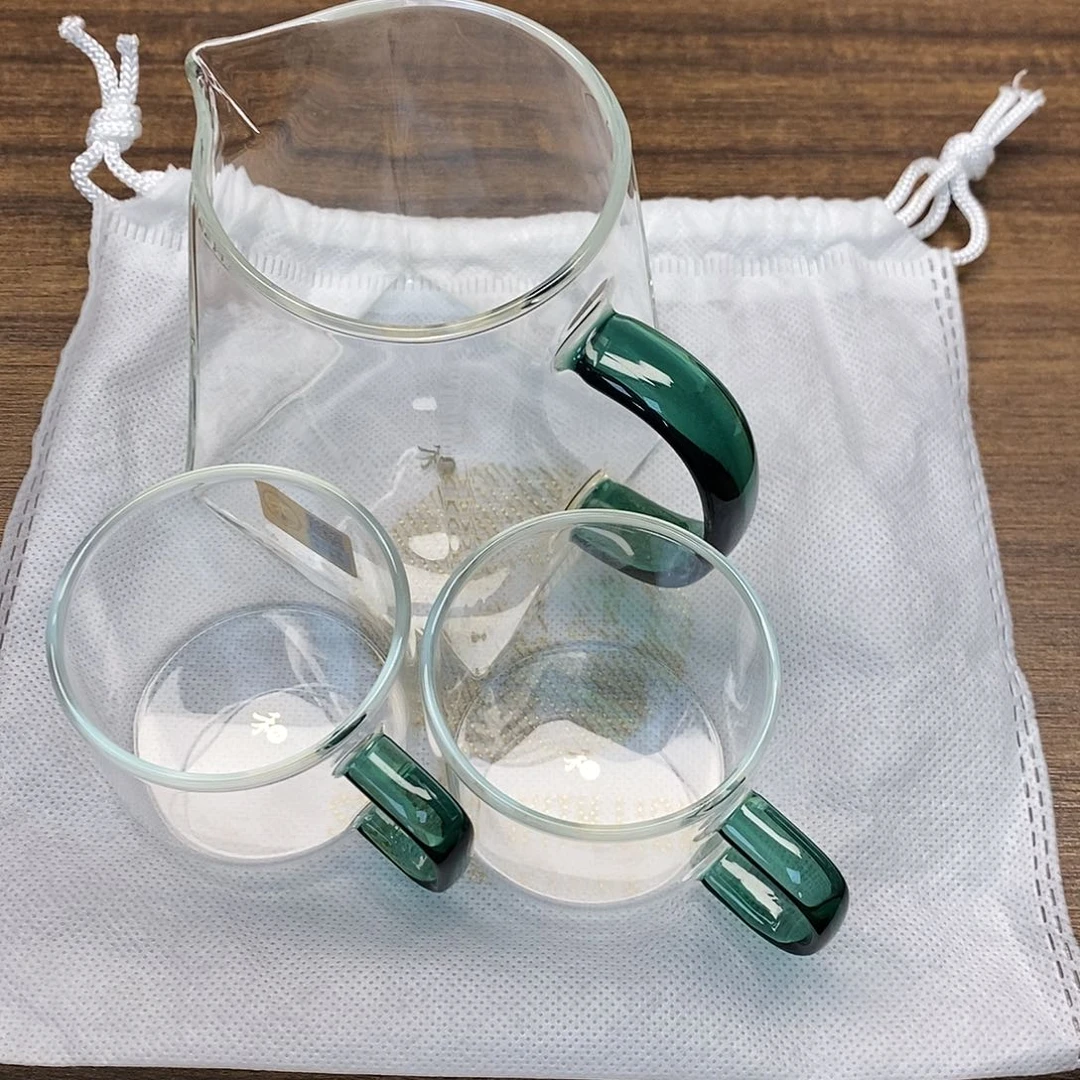 禾器/瀚然茶海/墨绿+清禾杯/墨绿 金标