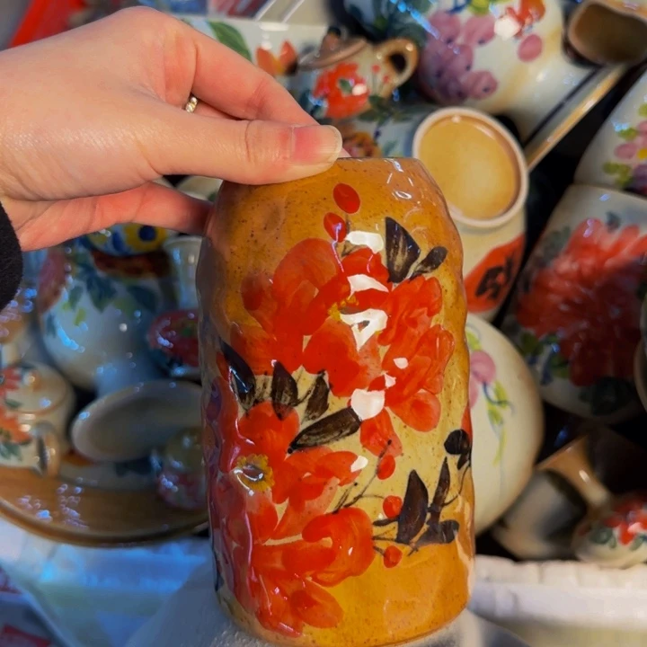 瓷片景德镇陶瓷手工手绘