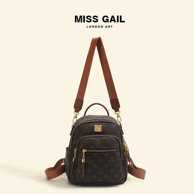 蓝谷女包 5008 杏色