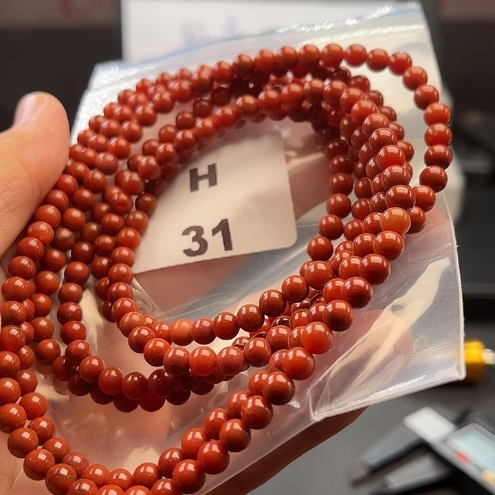 未镶嵌多样性发货默认微瑕5mmx2南红玛瑙