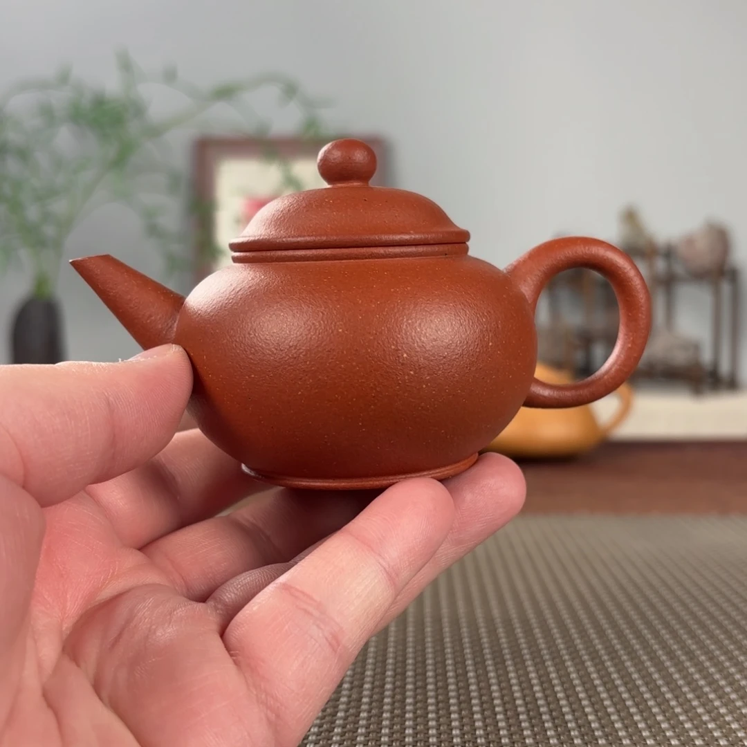 小***女紫砂茶壶黄龙山原矿紫砂壶