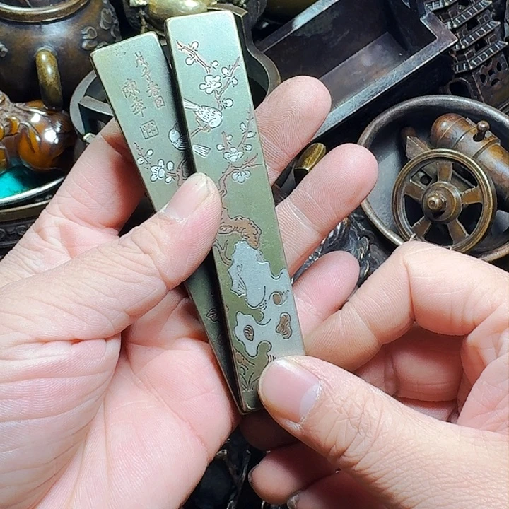 铜器摆件收收藏藏