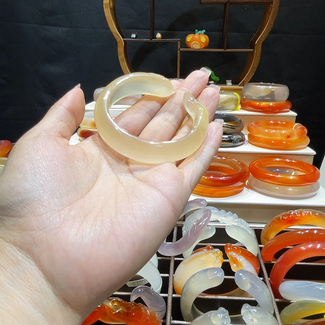 *****玛瑙/玉髓未镶嵌手镯