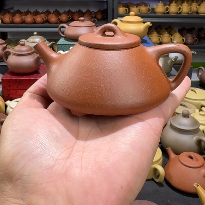 茶壶紫砂陈****过降坡泥子冶150cc