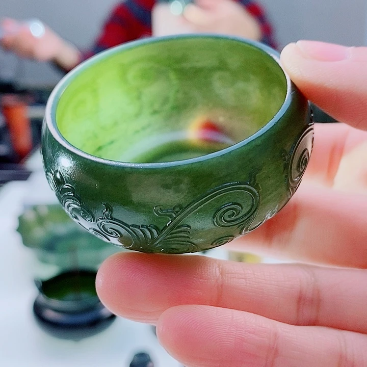 和田玉（青玉）未镶嵌把件