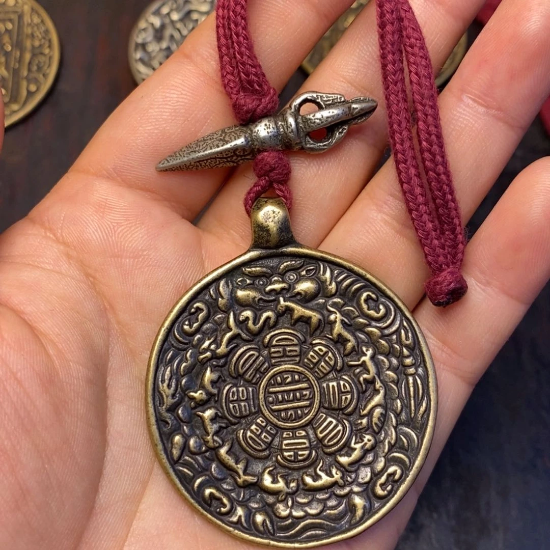 【闪购商品】泥塑扎**措藏传牌子，