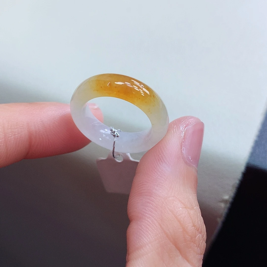 未镶嵌戒指翡翠10号