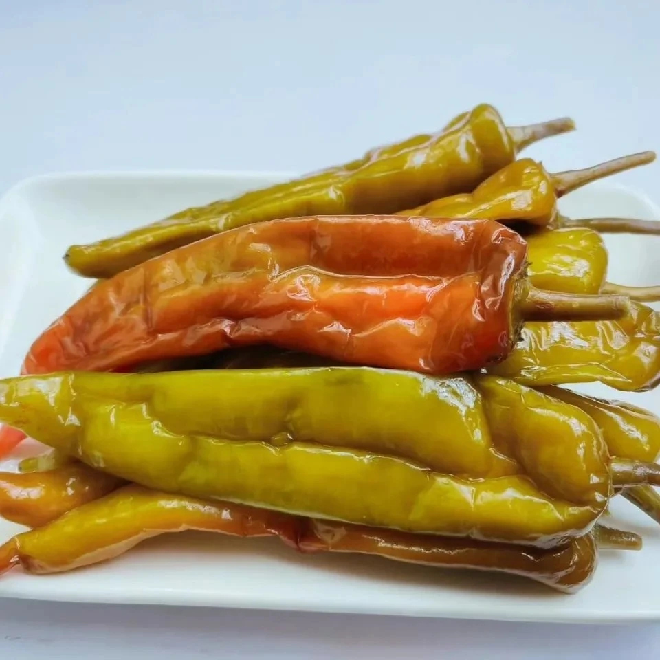 农家老坛腌制酸辣子微辣咸菜腌制咸香腌辣椒酸辣泡椒配菜咸菜