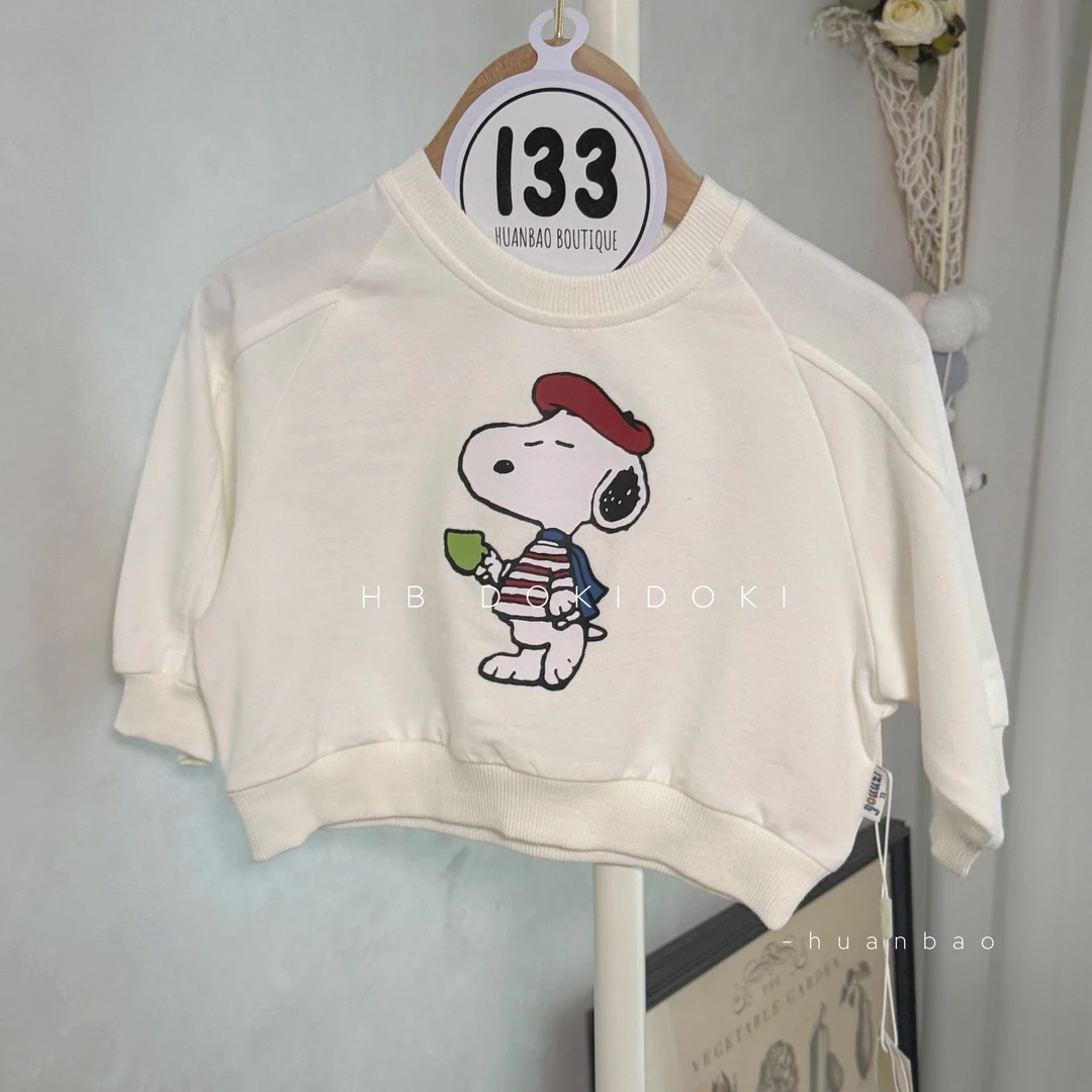 （NO退NO换）欢宝-右子-2025春-编码0133-YZ15130-卡通印花卫衣