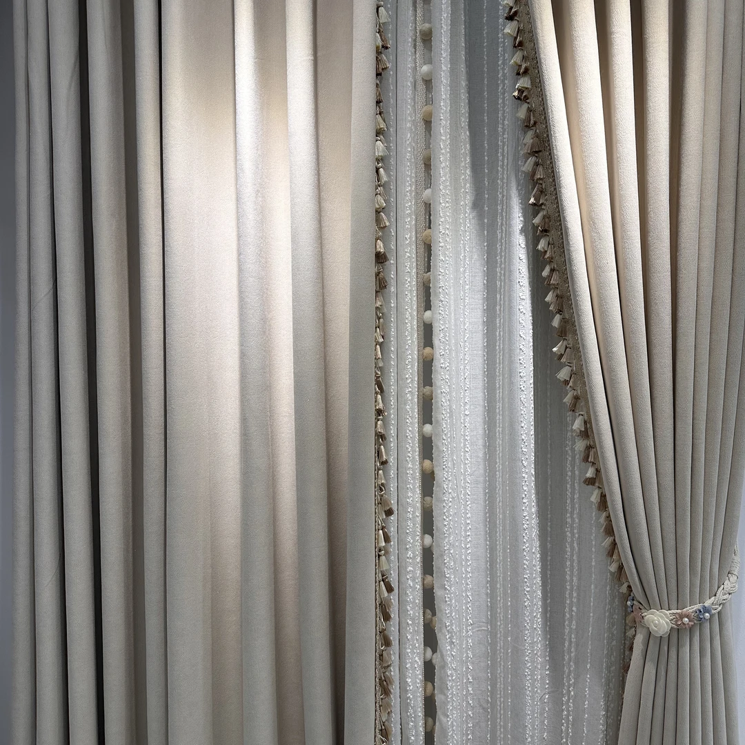 2号高端成品窗帘 6米宽 2.7米高