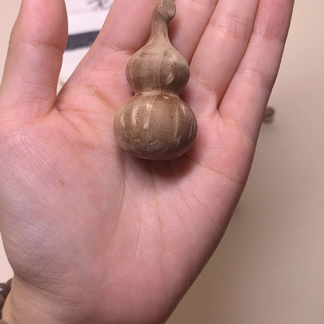 【闪购商品】檀香木无事牌檀香葫芦瑕疵