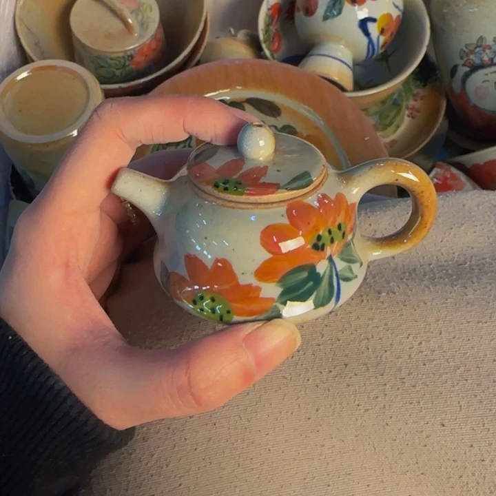 瓷片景德镇陶瓷手工手绘