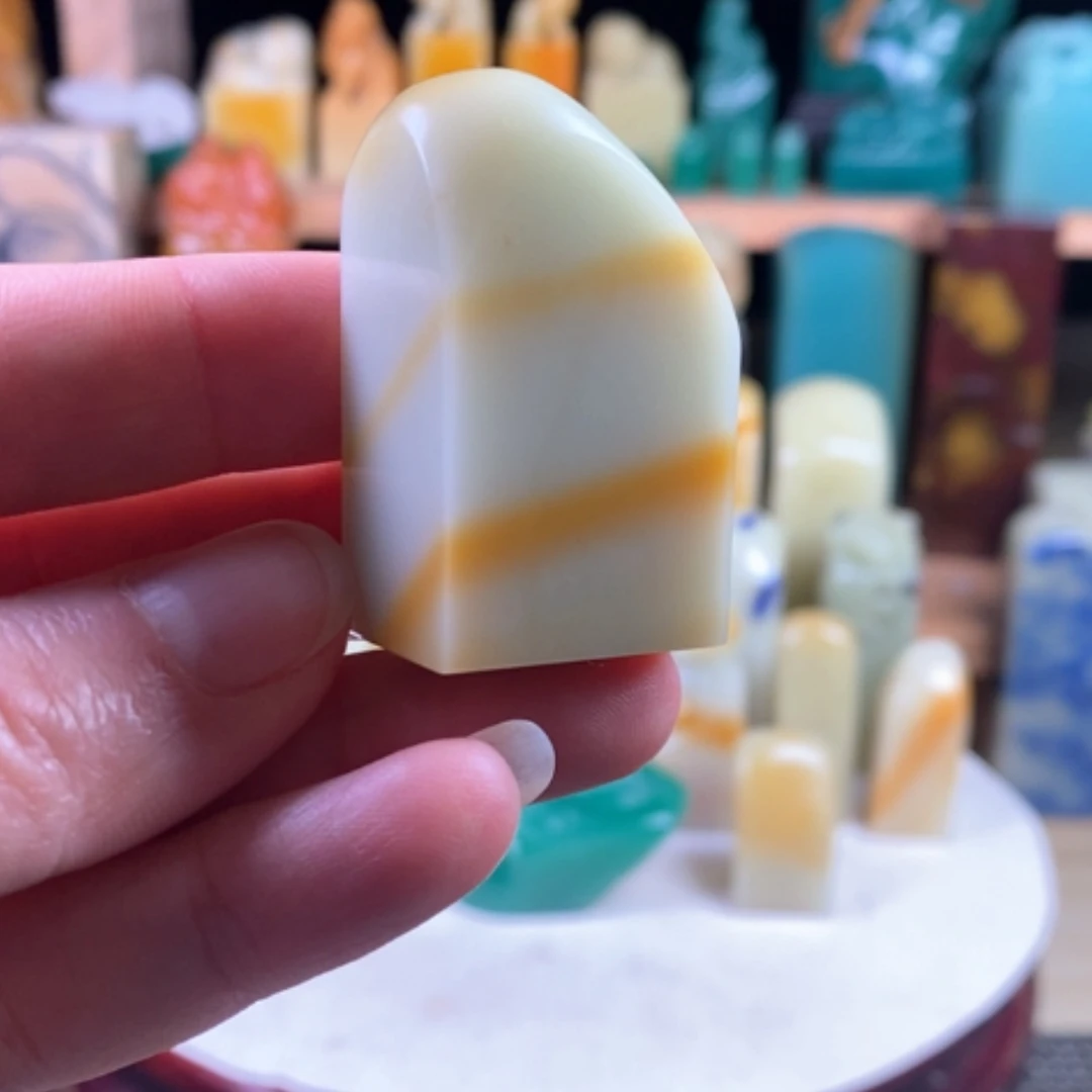 【闪购商品】青田石封门黄金条…………..