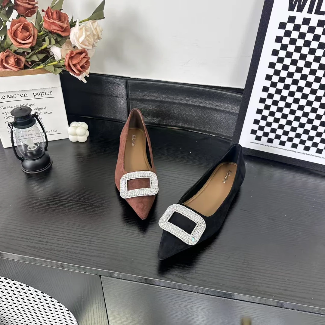 夏季新款经典尖头潮流时尚个性气质单鞋冷粘工艺女鞋308-32