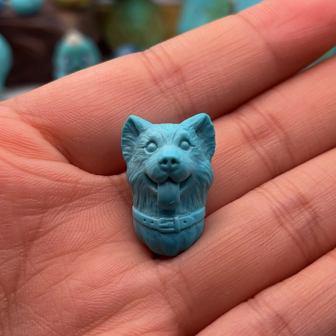 绿松石未镶嵌配饰