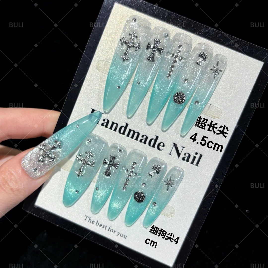 【【 湖泊 】】BULI穿戴甲，一单包邮~！手工